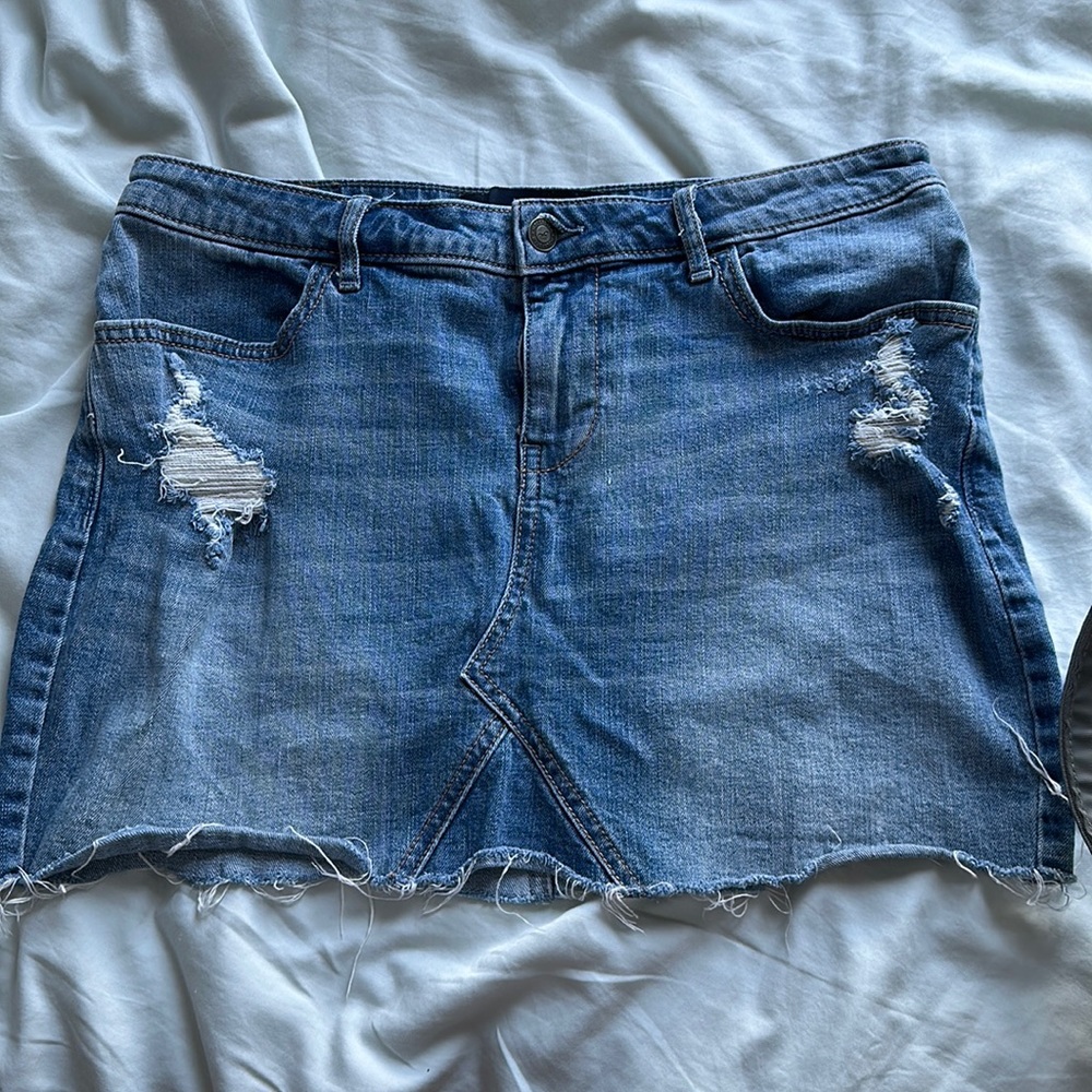 Hollister 5 Pocket Jean Skirt